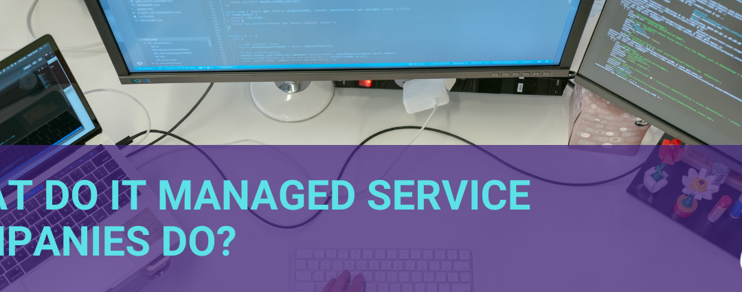 What Do IT Managed Services Companies Do?